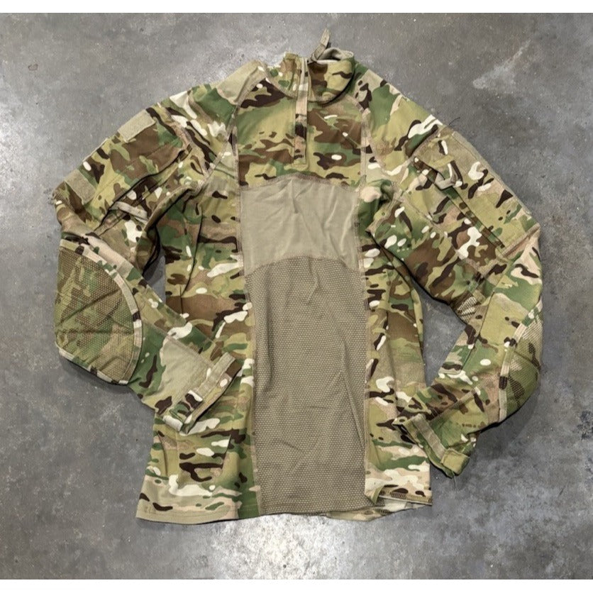 Massif Army Combat Shirt Mens XS Multicam Flame Resistant Made in USA ACS