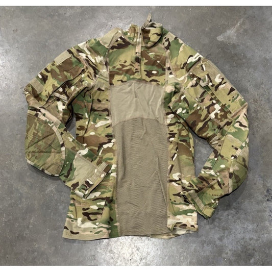 Massif Army Combat Shirt Mens XS Multicam Flame Resistant Made in USA ACS