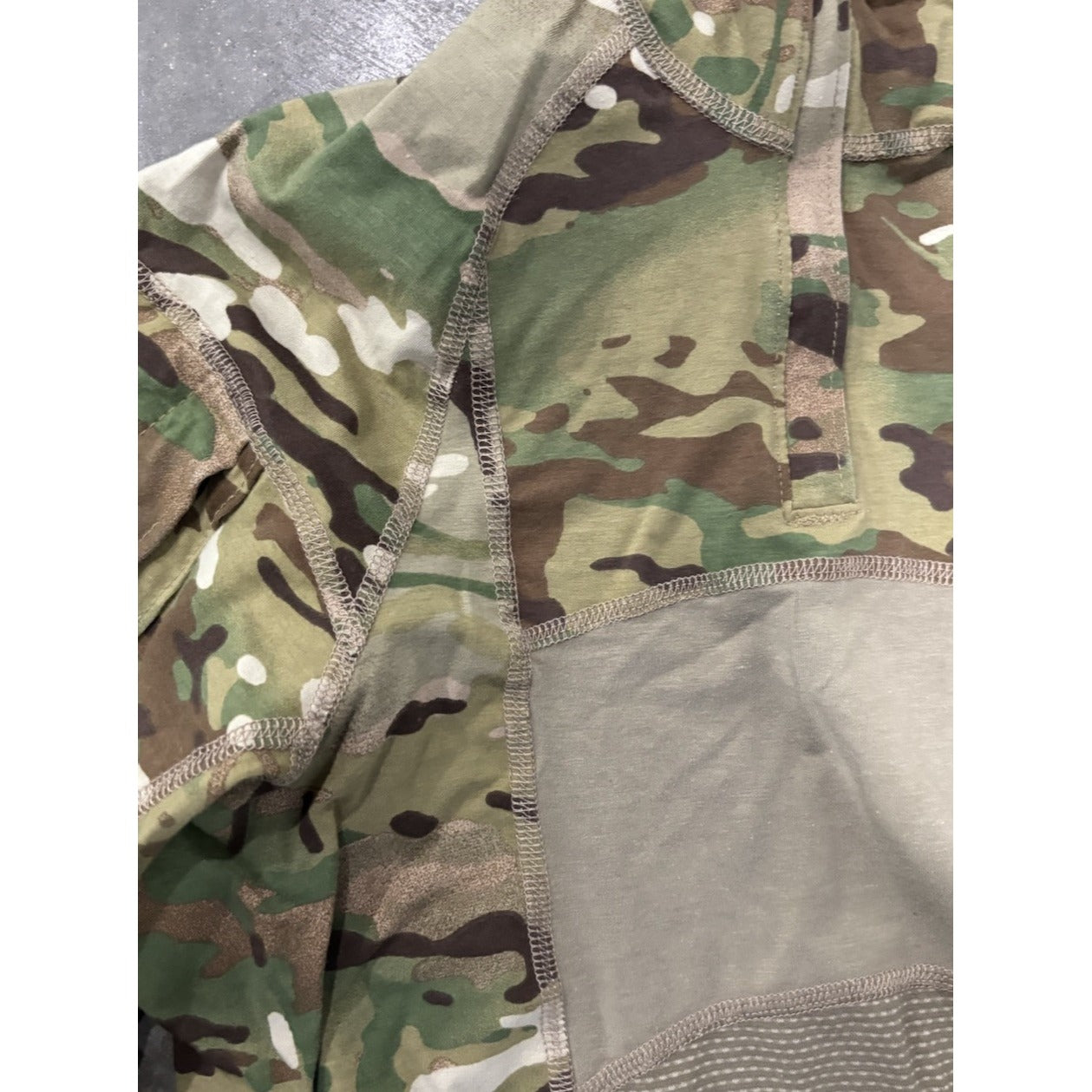 Massif Army Combat Shirt Mens XS Multicam Flame Resistant Made in USA ACS