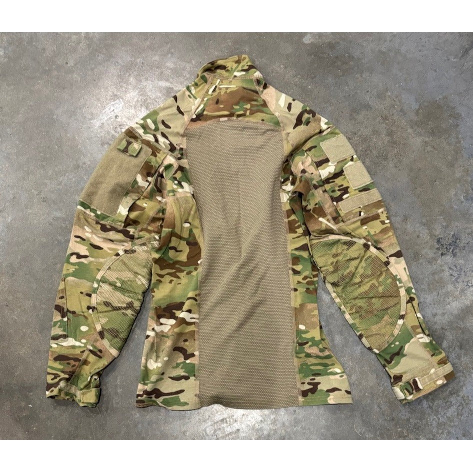 Massif Army Combat Shirt Mens XS Multicam Flame Resistant Made in USA ACS