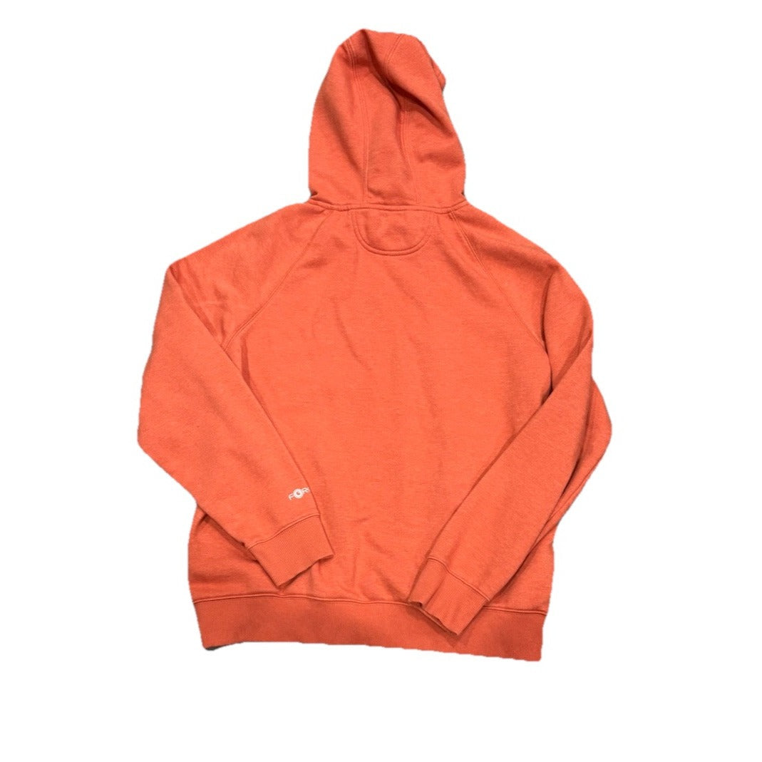 Carhartt Force Hoodie Boys XL 18-20 Relaxed Fit Orange Graphic Sweatshirt
