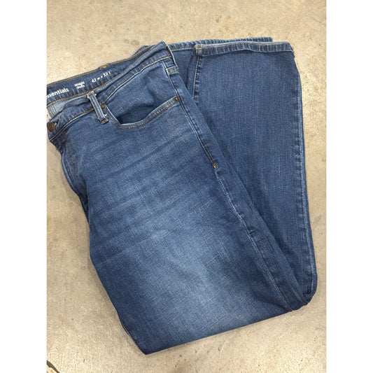 Amazon Essentials Straight Fit Jeans 42W X 32L Medium Wash Denim