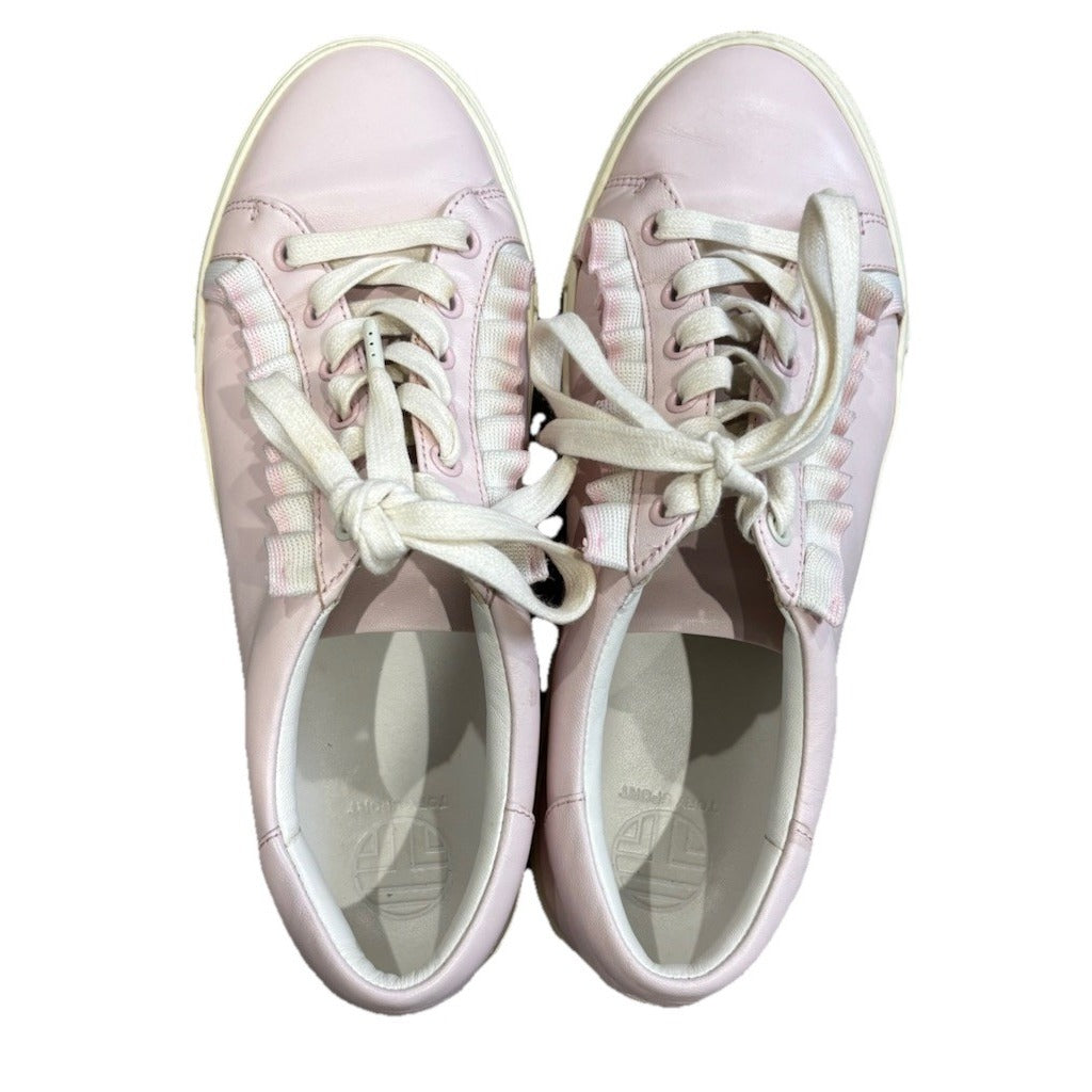 Tory Burch || Tory Sport Ruffle Sneaker Pink 7.5