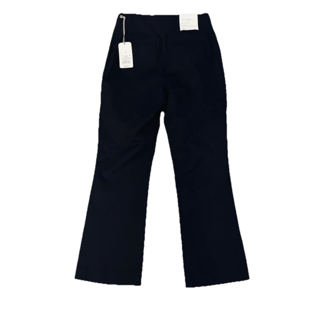 A New Day Women’s Black Side Zip Kick Flare High Rise Stretch Pants Size 4 NWT