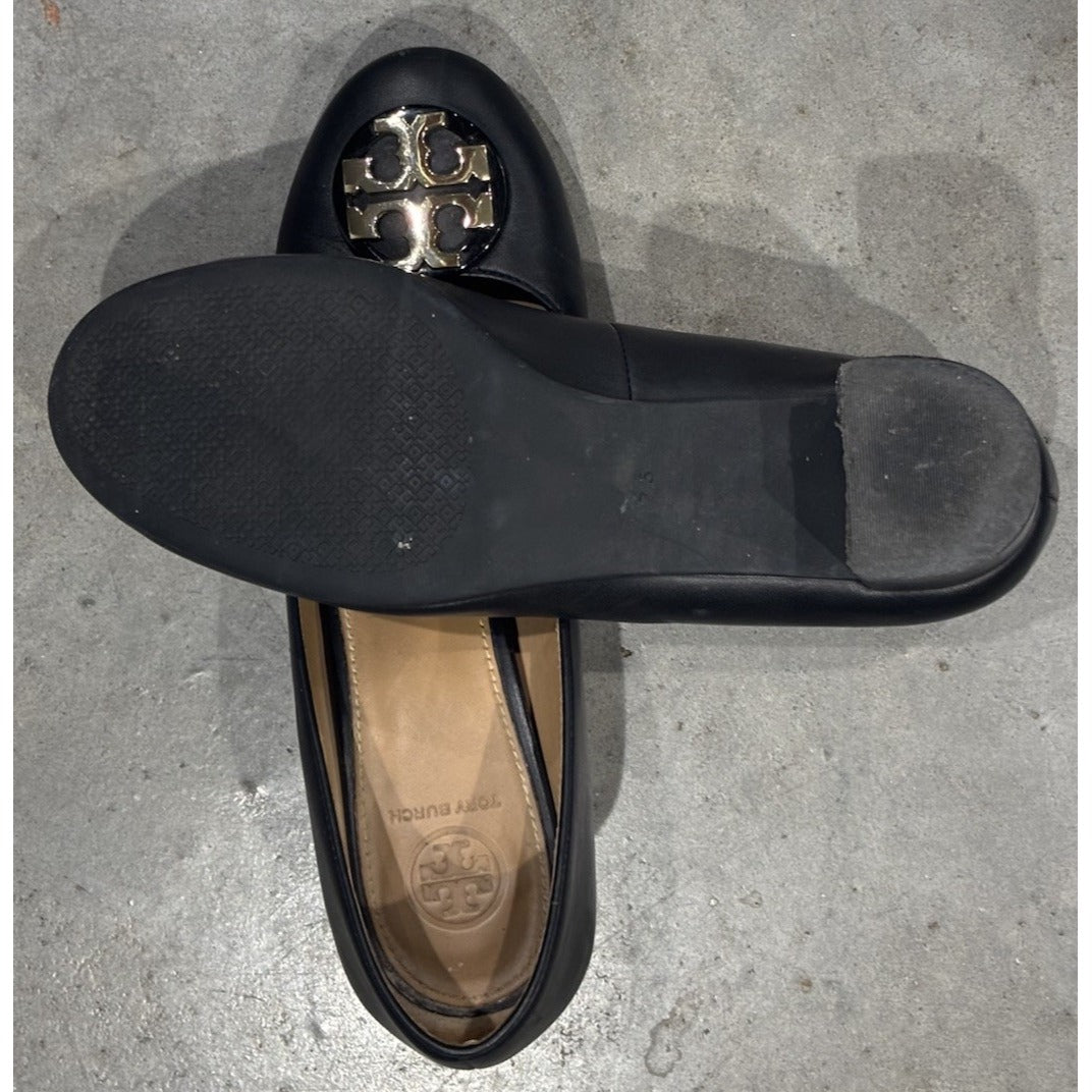 Tory Burch Chelsea Pump in Black  Napa leather size 7.5