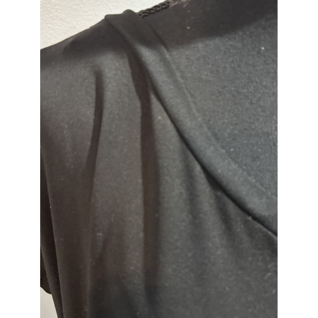 Zenana Premium Short Sleeve Maxi Dress Women's Size Small Solid Black Pockets