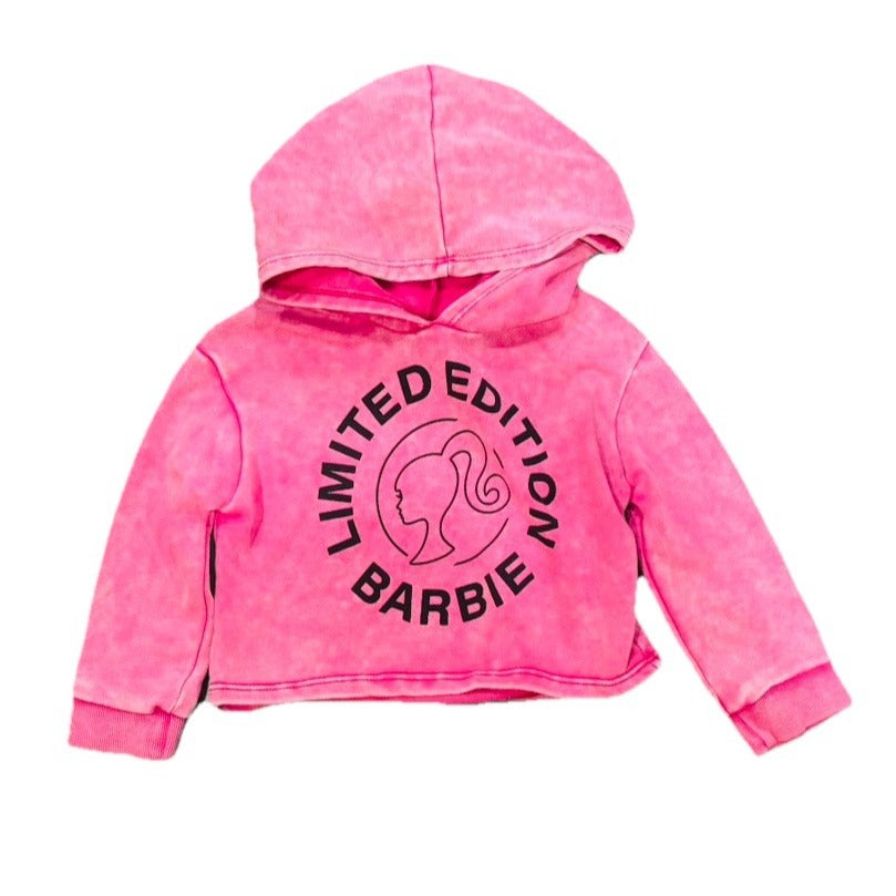 Barbie Hoodie Toddler Girls Size 3 Top Mattel