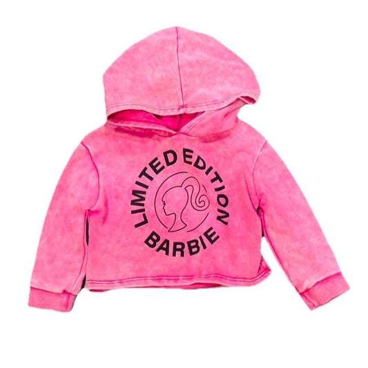 Barbie Hoodie Toddler Girls Size 3 Top Mattel