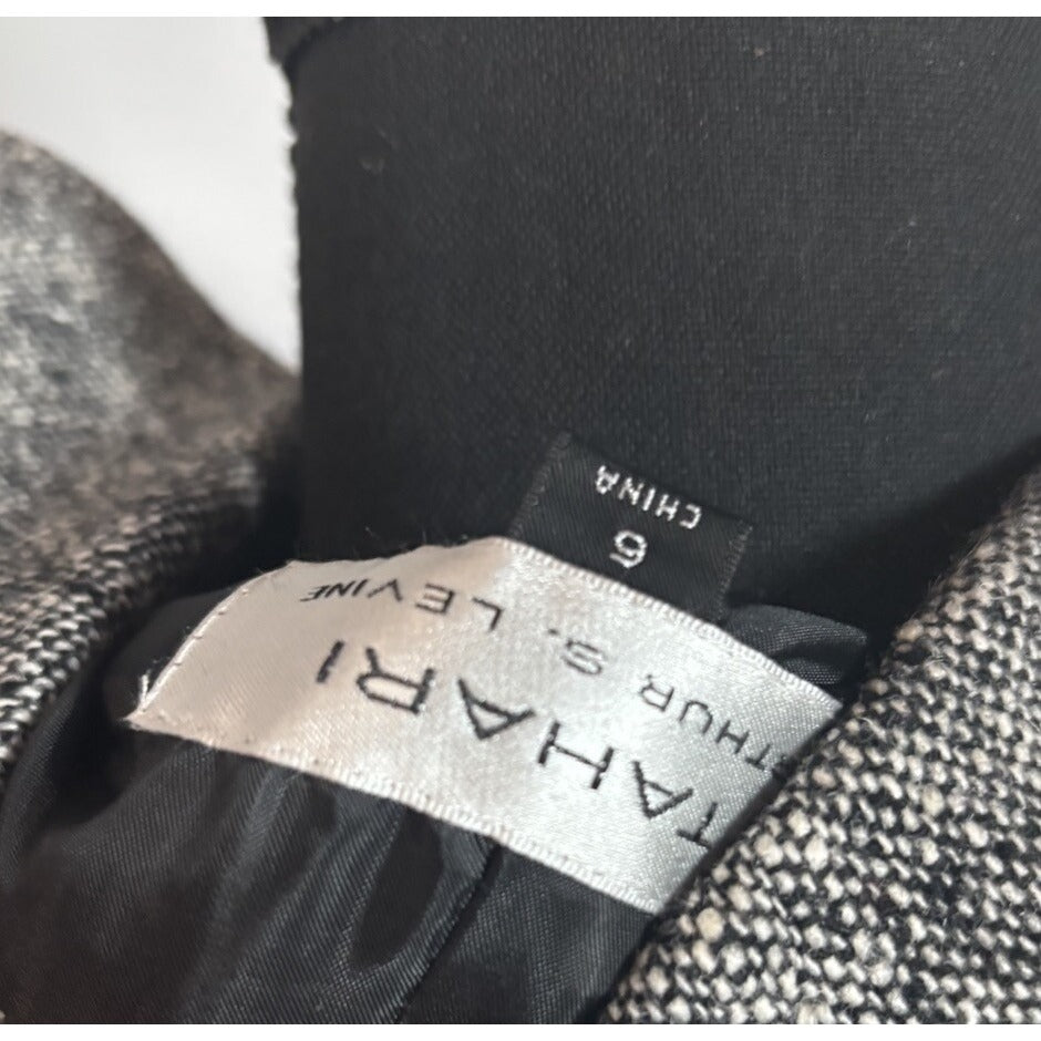 Tahari Double Breasted Wool Jacket