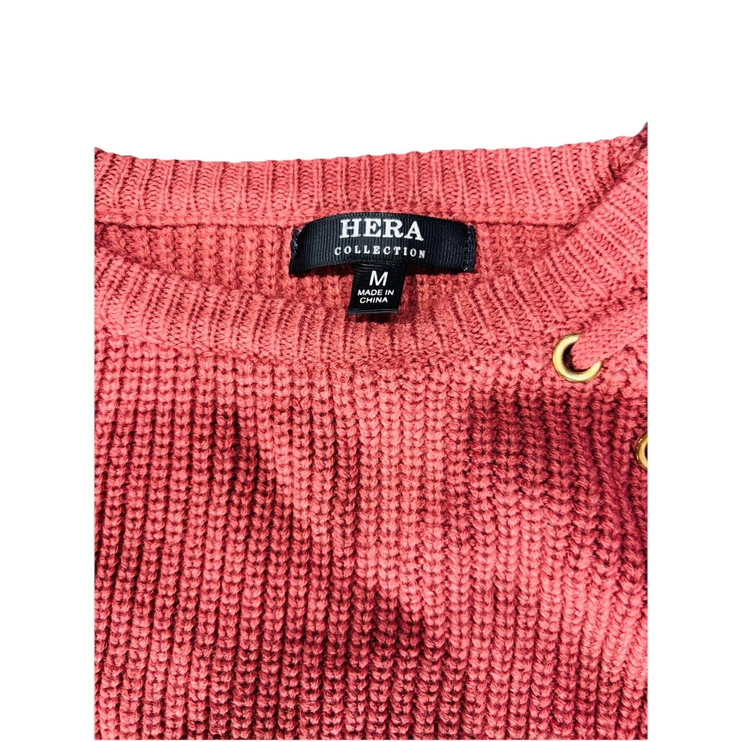 Hera Collection Salmon Sweater Size Medium