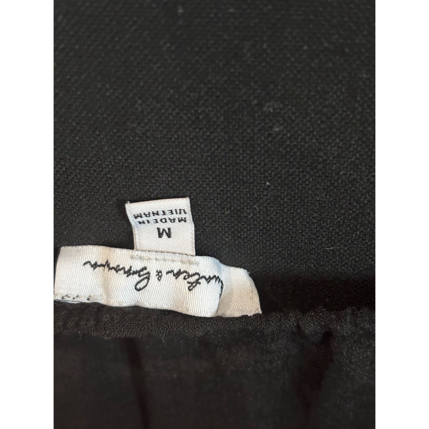 Black Wide-Leg Sleeveless Jumpsuit With Ruched Straps By Lesley Evers