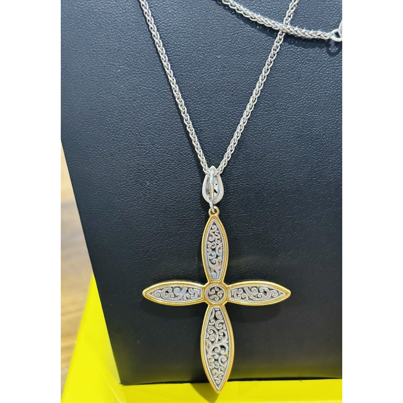 Brighton Elora Luxe Convertible Cross Necklace