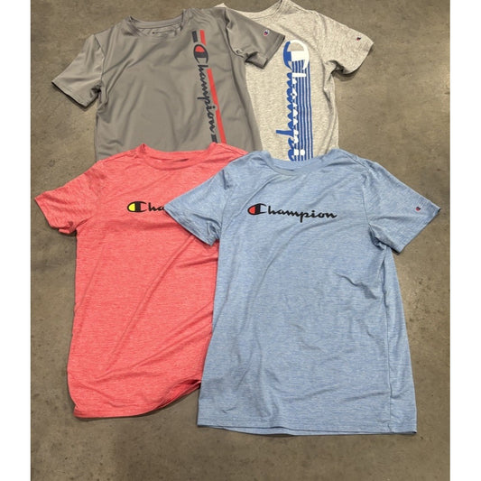 Champion Lot Of 4 Boys Xl Tshirts