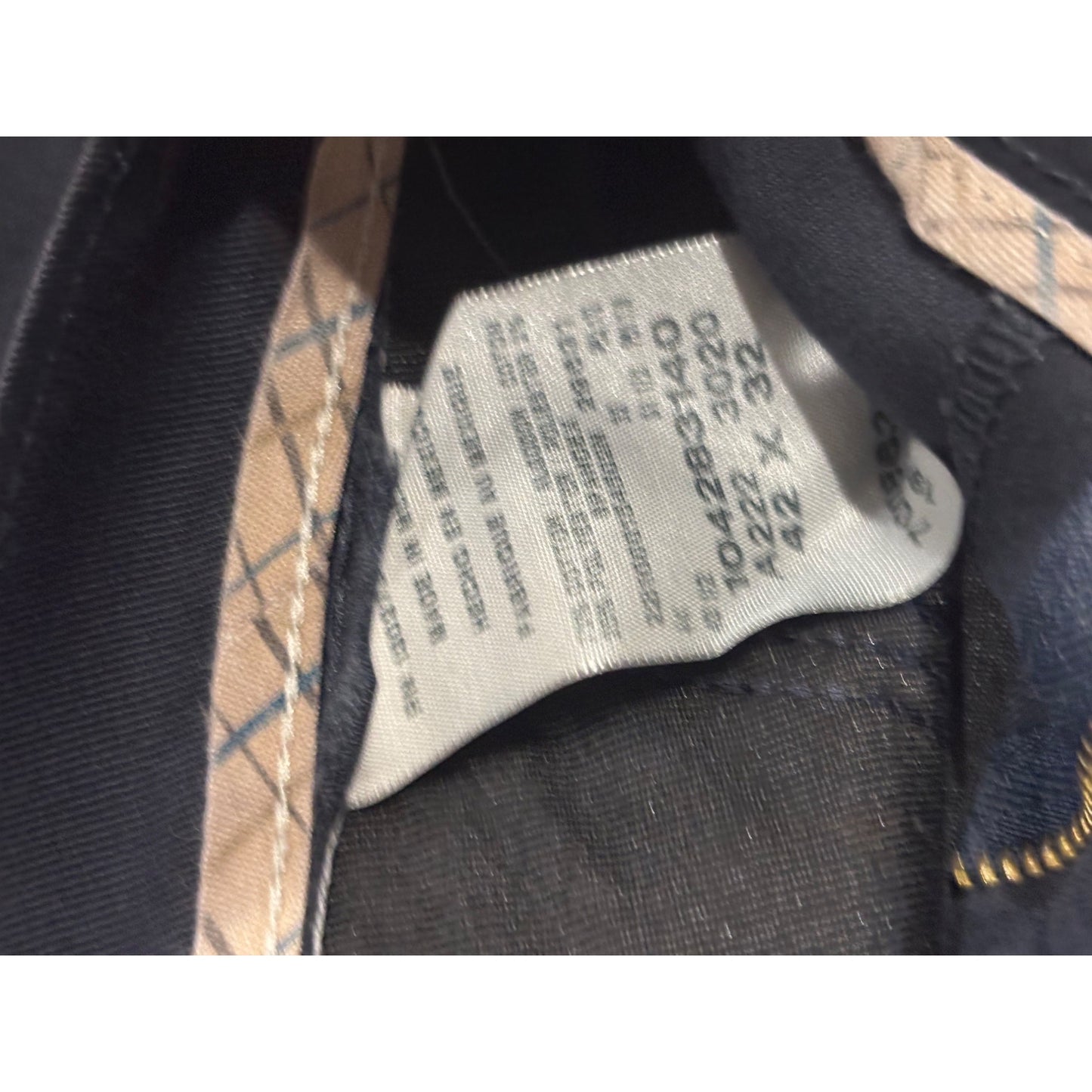 Lee Total Freedom Navy Blue Mens Pants Size 42x32