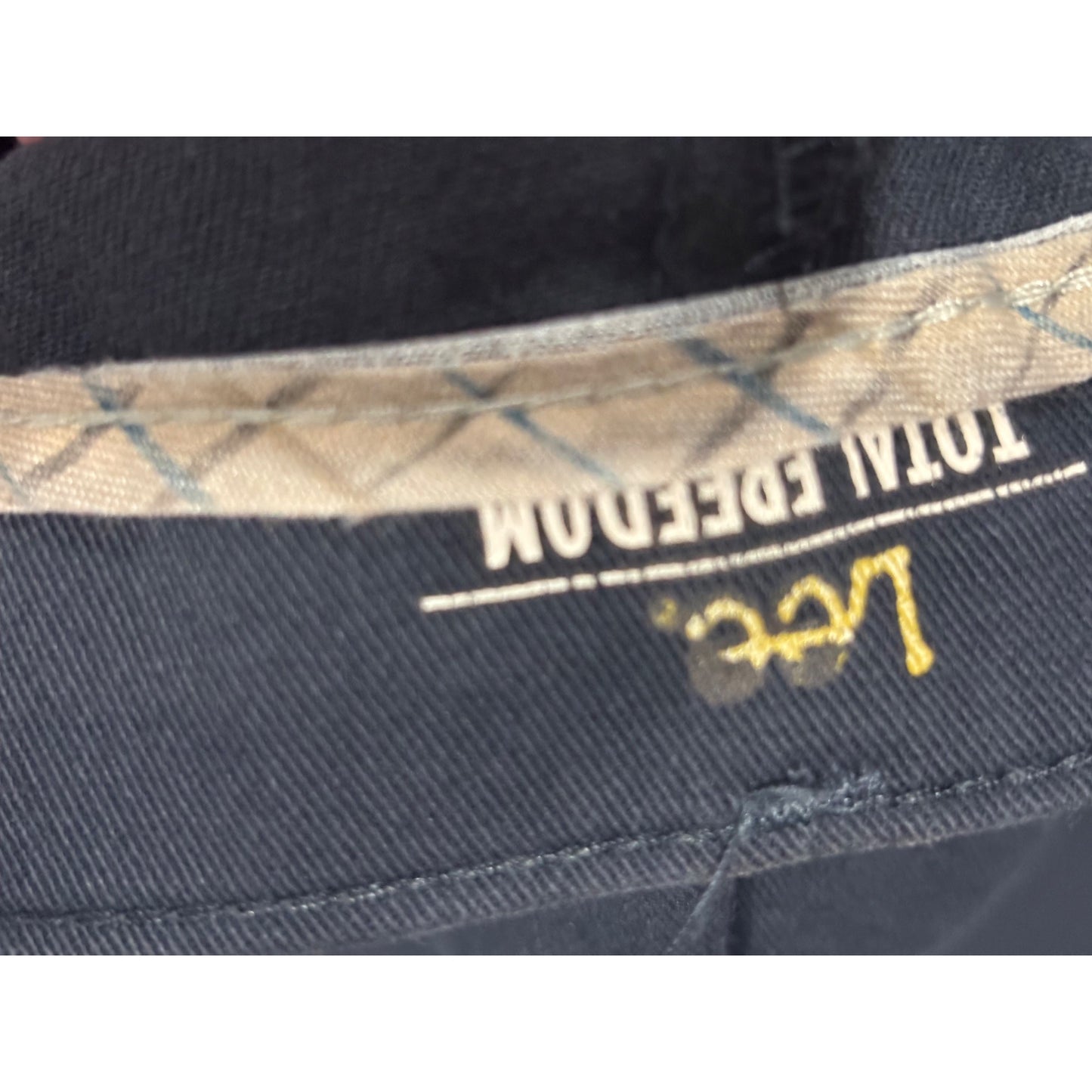 Lee Total Freedom Navy Blue Mens Pants Size 42x32