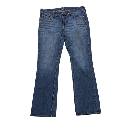 The Diva Womens Bootcut Jeans Size 12 Blue Denim