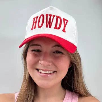 Lulu Mac HOWDY CAP RED