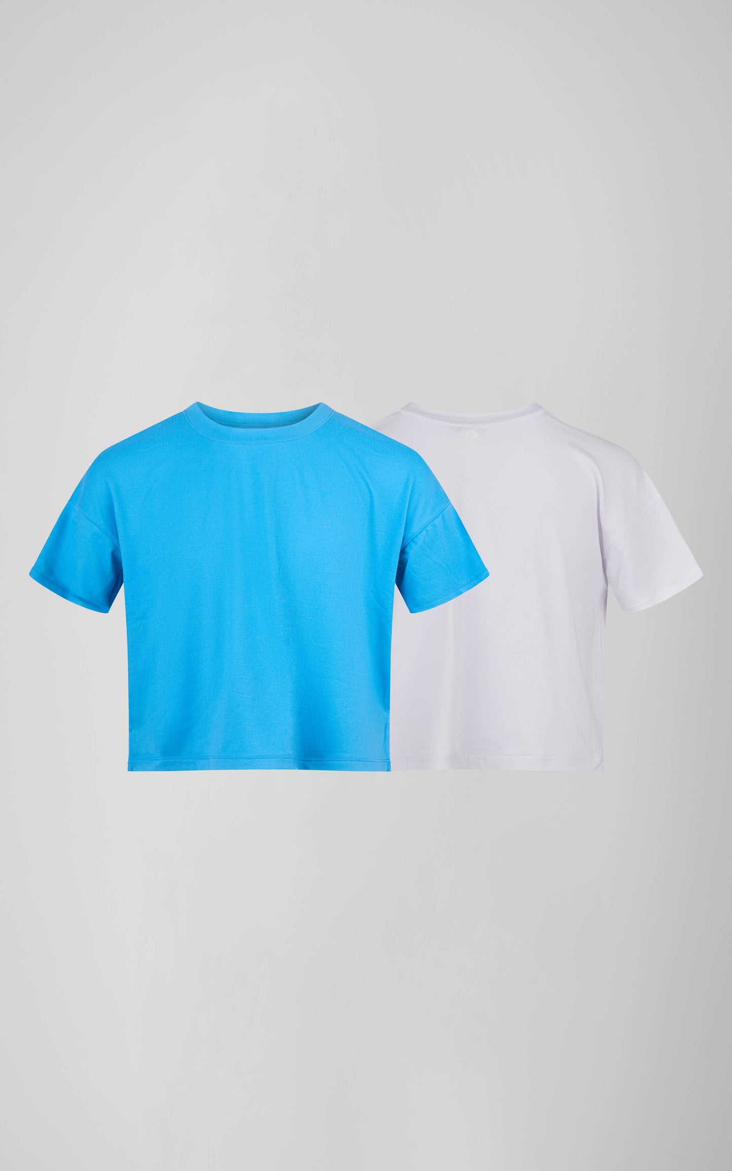 Girls - 2 Pack Super soft Deluxe Boxy Short Sleeves T-Shirts