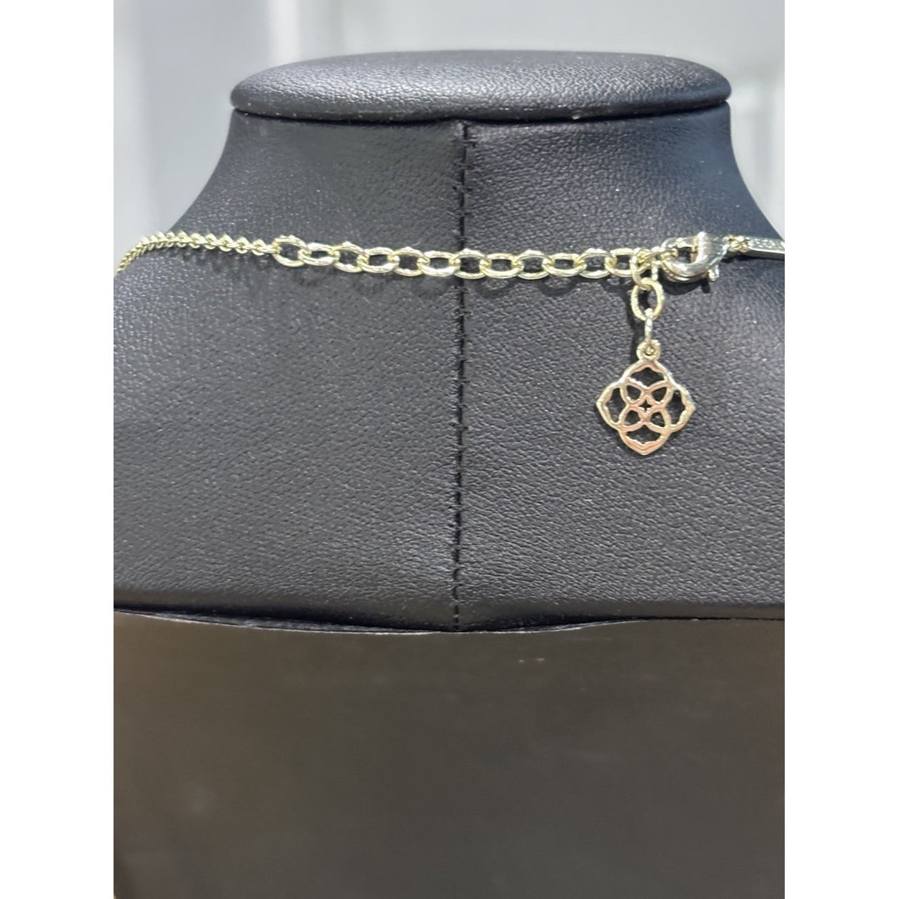 Kendra Scott Dollie Gold and Silver Filigree Pendant Necklace