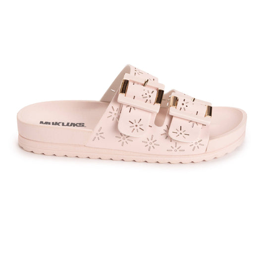 MUK LUKS Women's Grand Cayman Perforated Sandal