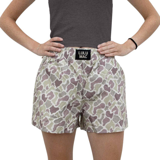 Lulu Mac BXCM- LIGHT CAMO BOXER SHORT