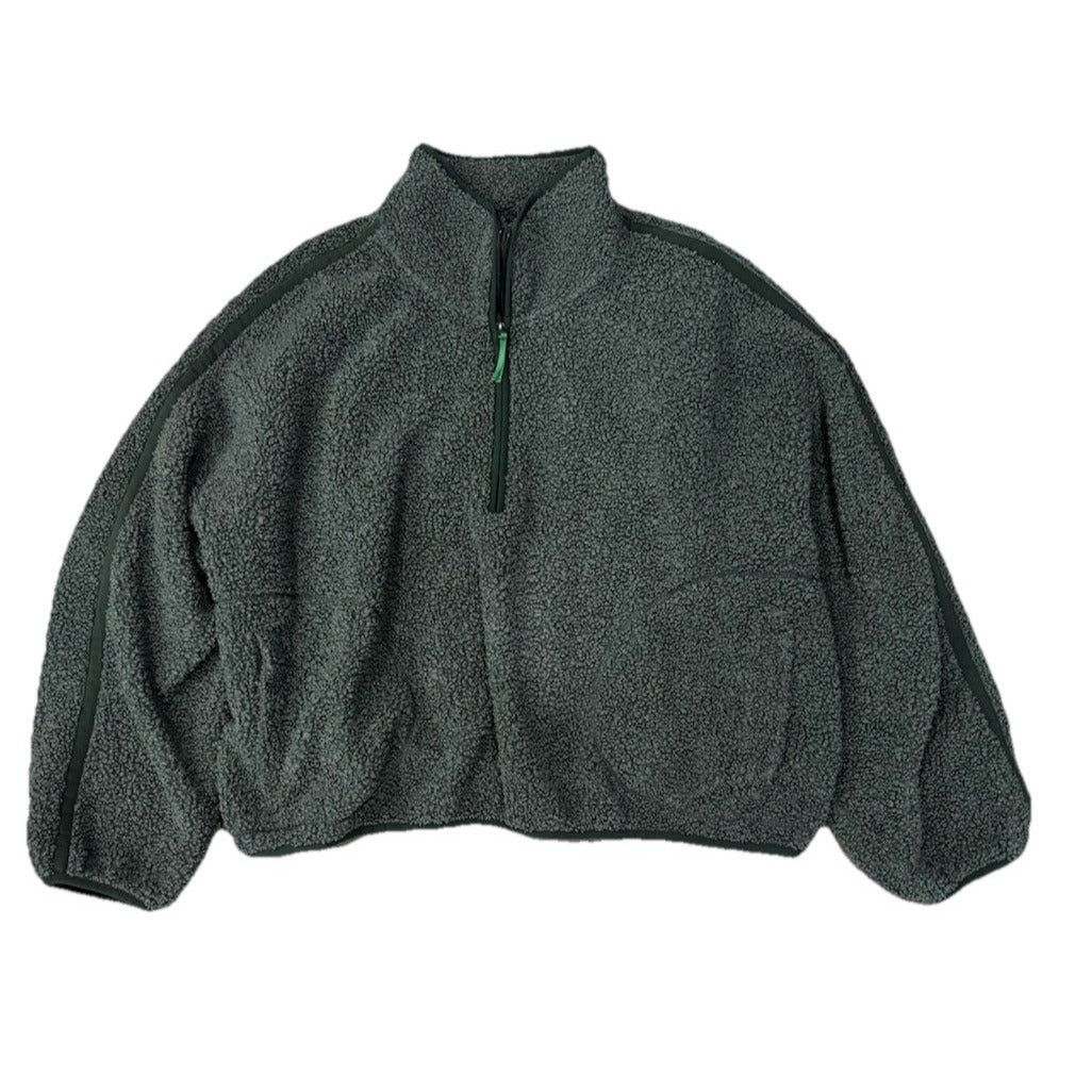 Old Navy Sharpa Fleece Jacket Size 3X Dark Green