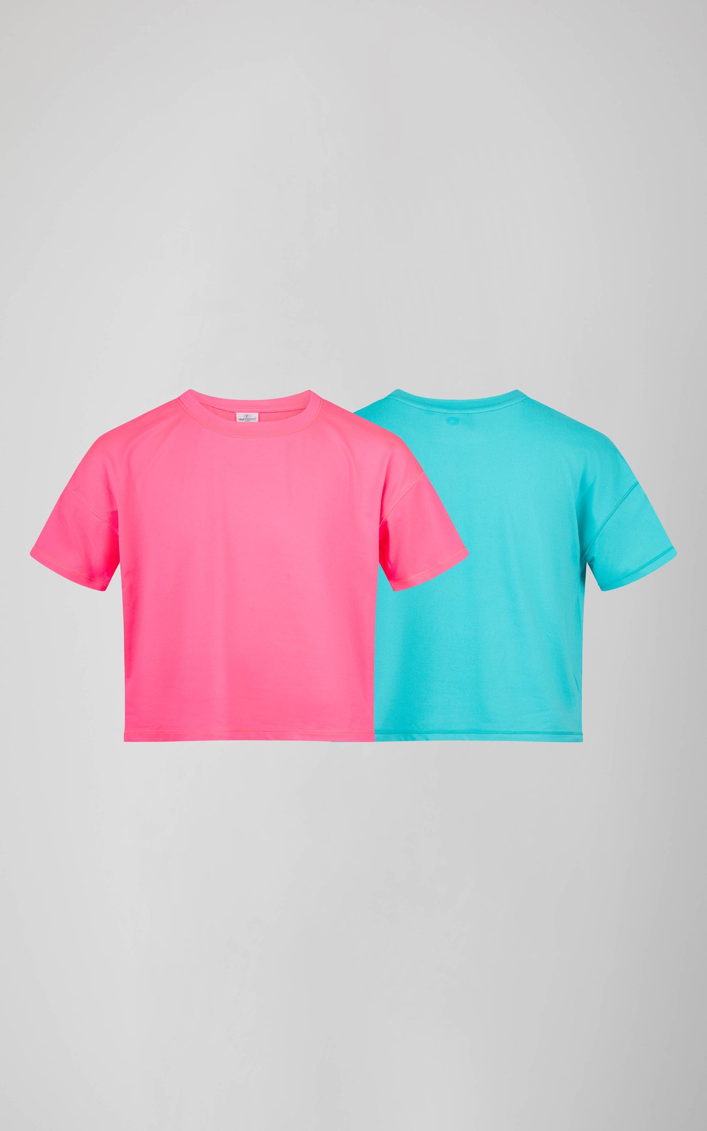 Girls - 2 Pack Super soft Deluxe Boxy Short Sleeves T-Shirts