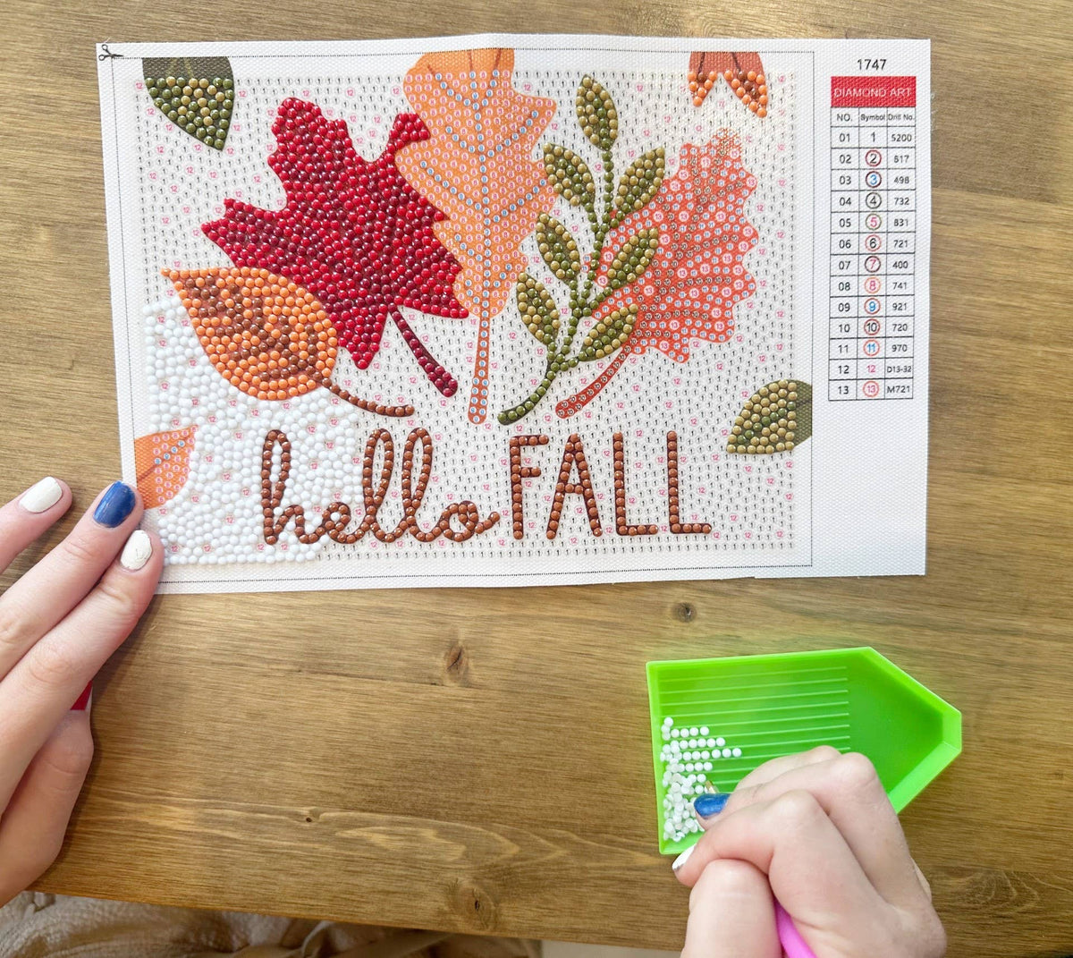 Hello Fall Diamond Art Kit