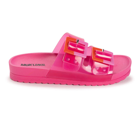 Muk Luks Women's Grand Cayman Lucite Sandal
