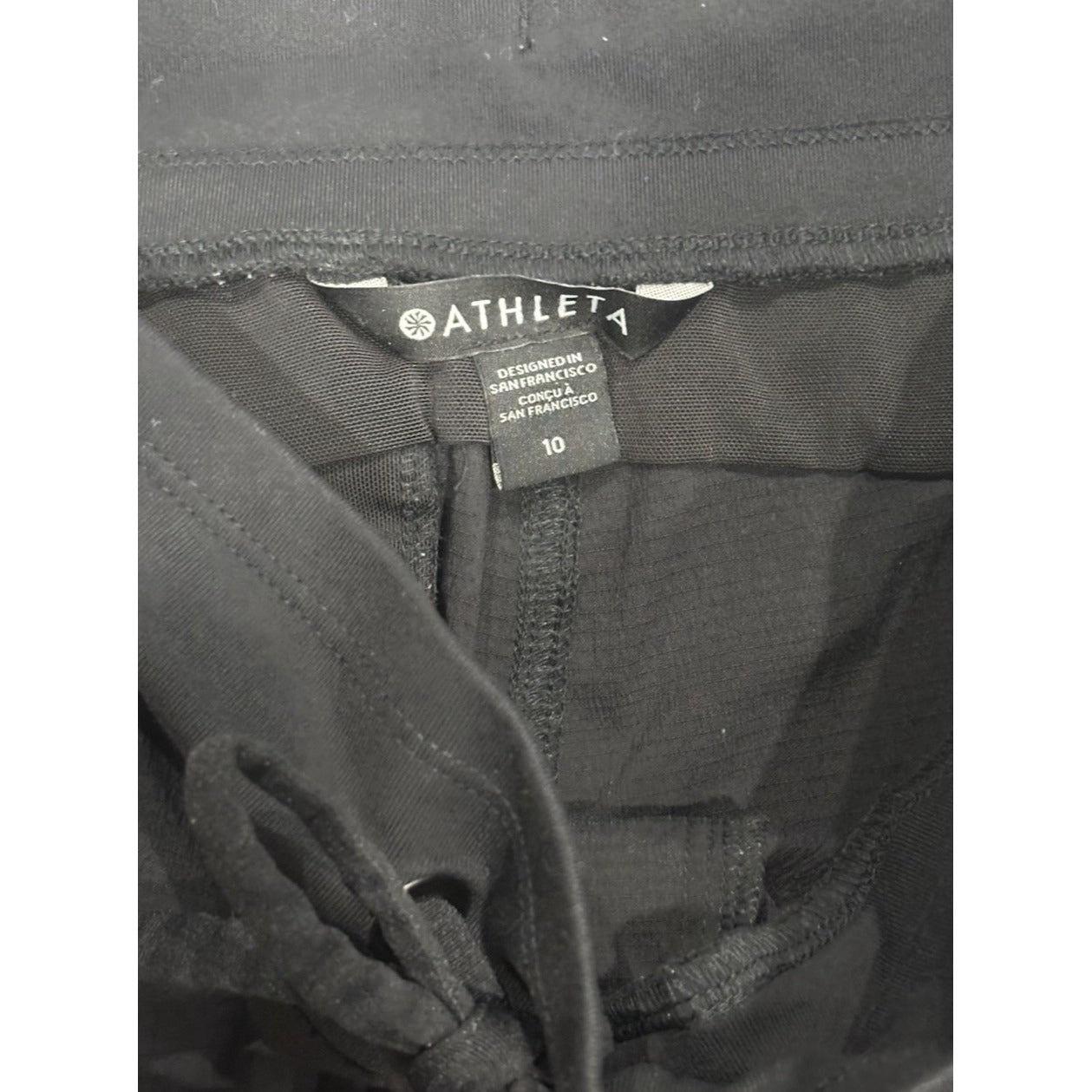 ATHLETA Trekkie North Jogger  Pants | Black 10   #533655