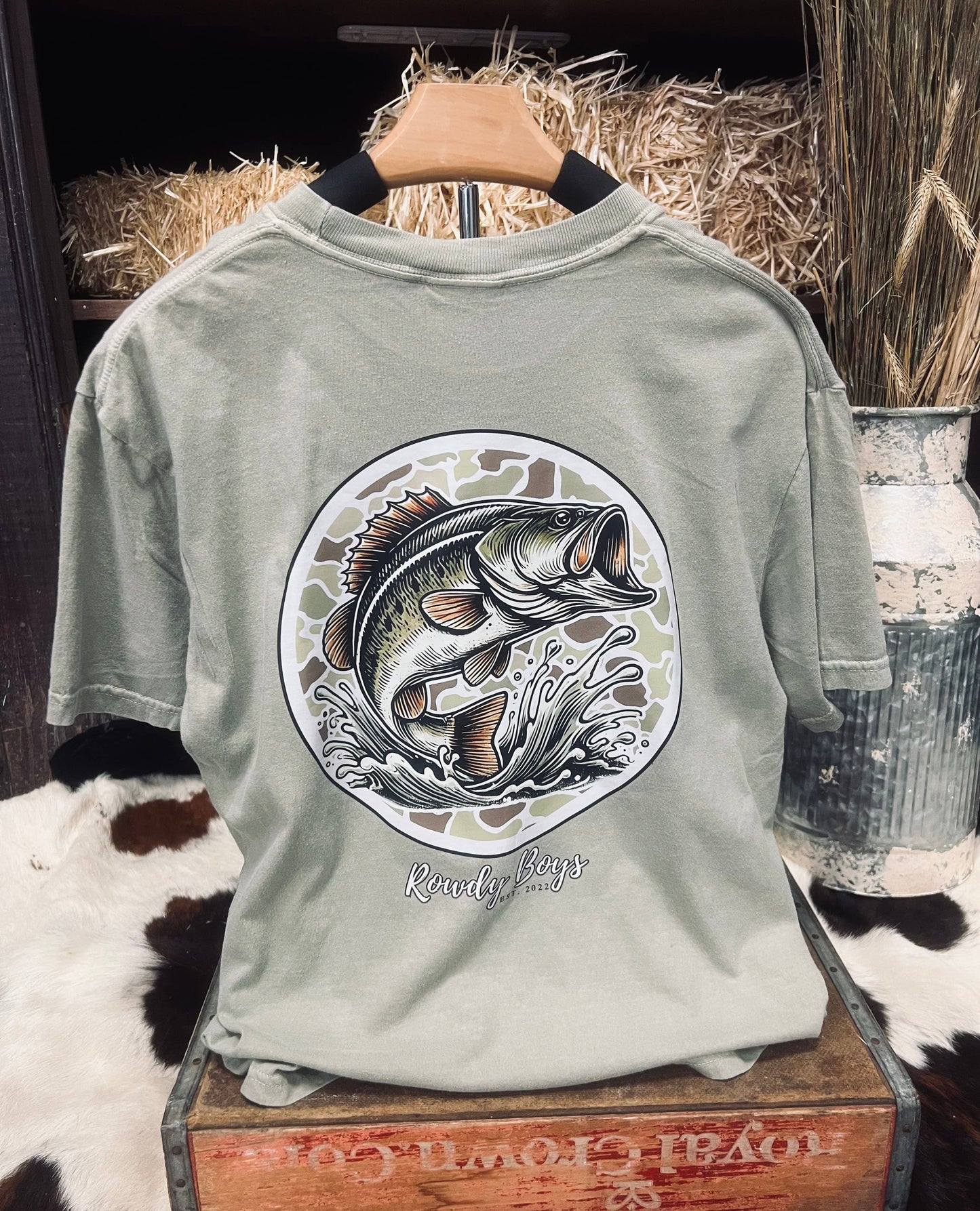 Rowdy Boys Bass Adult Tee