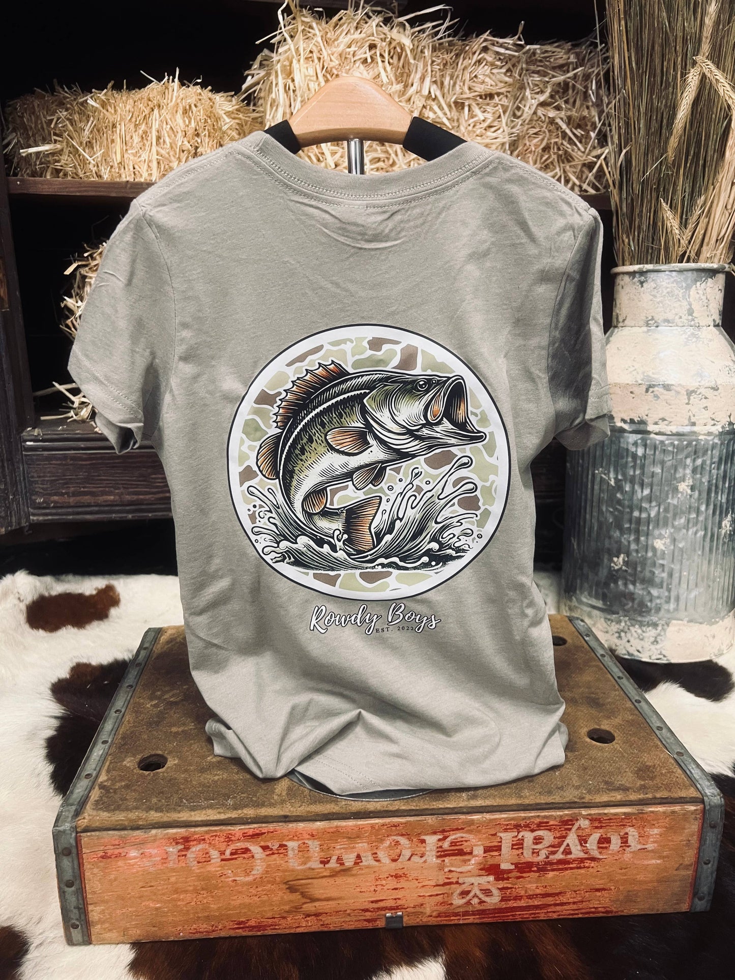 Rowdy Boys Bass Youth Tee