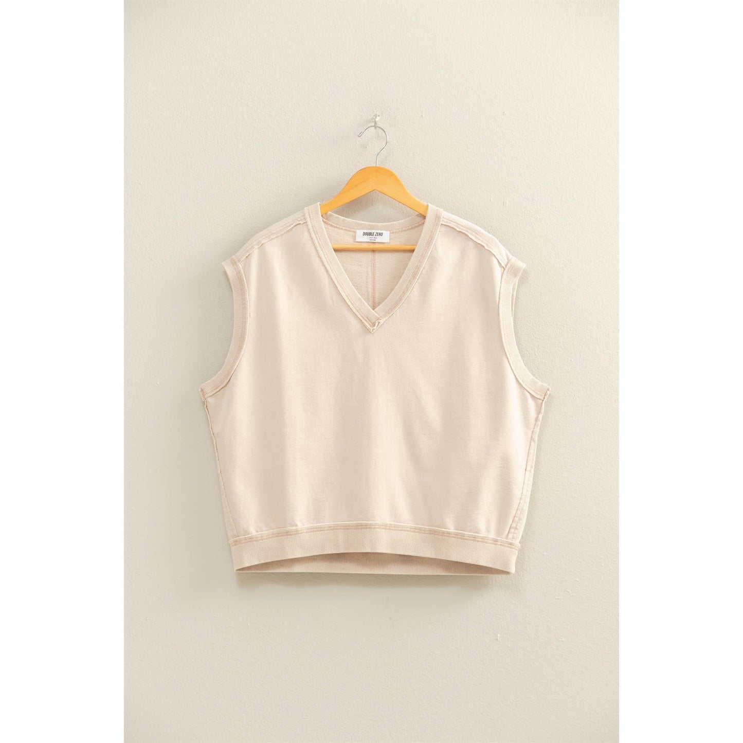 V-Neck Sleeveless Casual Vest