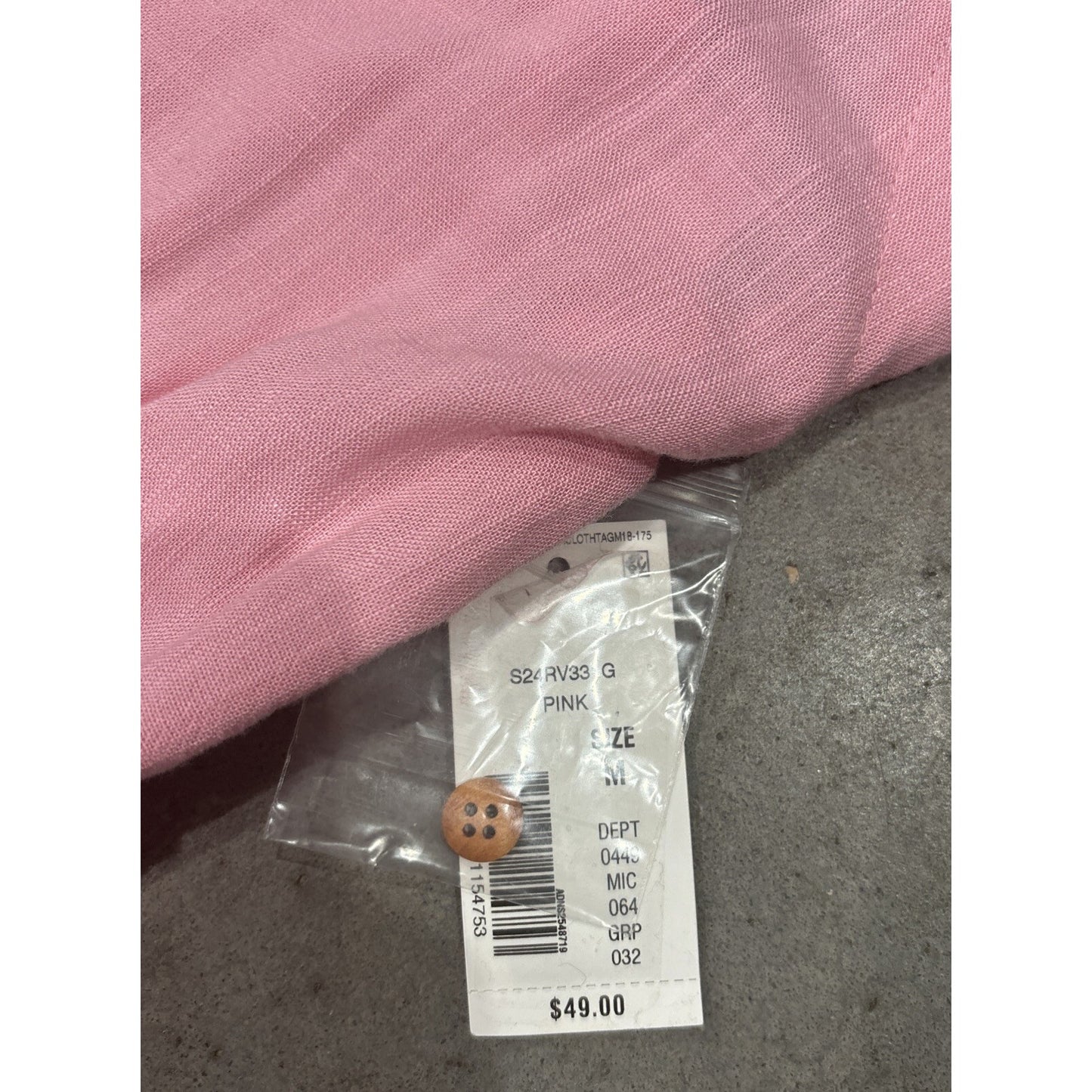 Chelsea & Violet Girls Pink Jumper Size Medium Side Zipper