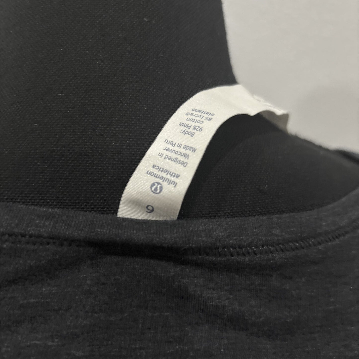 Lululemon Long Sleeve Shirt Dark Gray Size 6