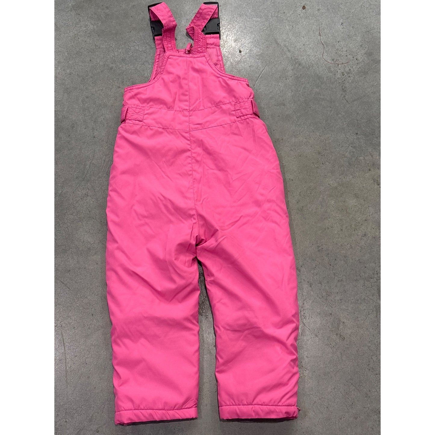 Arctic Hero Kids Insulated Pink Snow Bibs Size 4/5