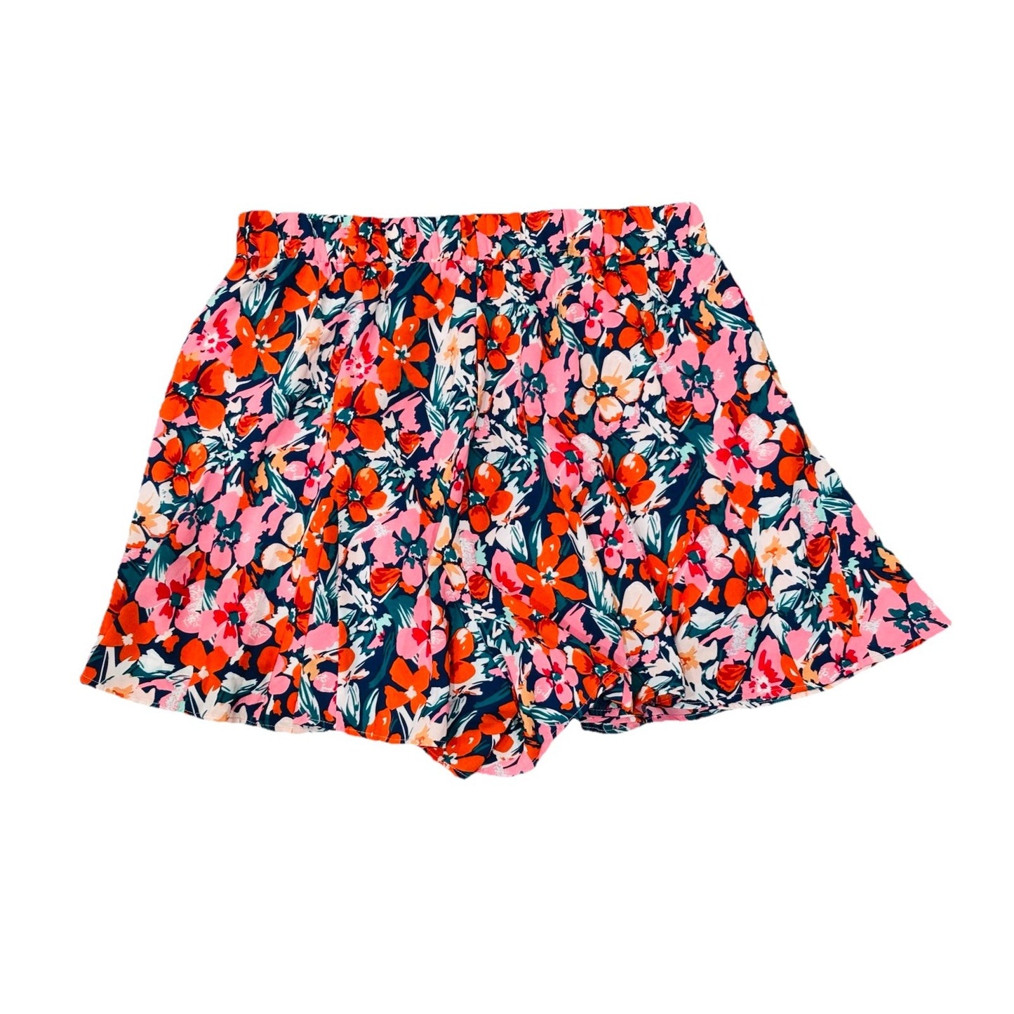 Kori Floral Print Skort Size Large NWOT