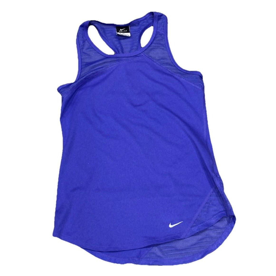 Nike Shirt Womens XS Purple Dri Fit Breath Performance Run Tennis Gym Tank