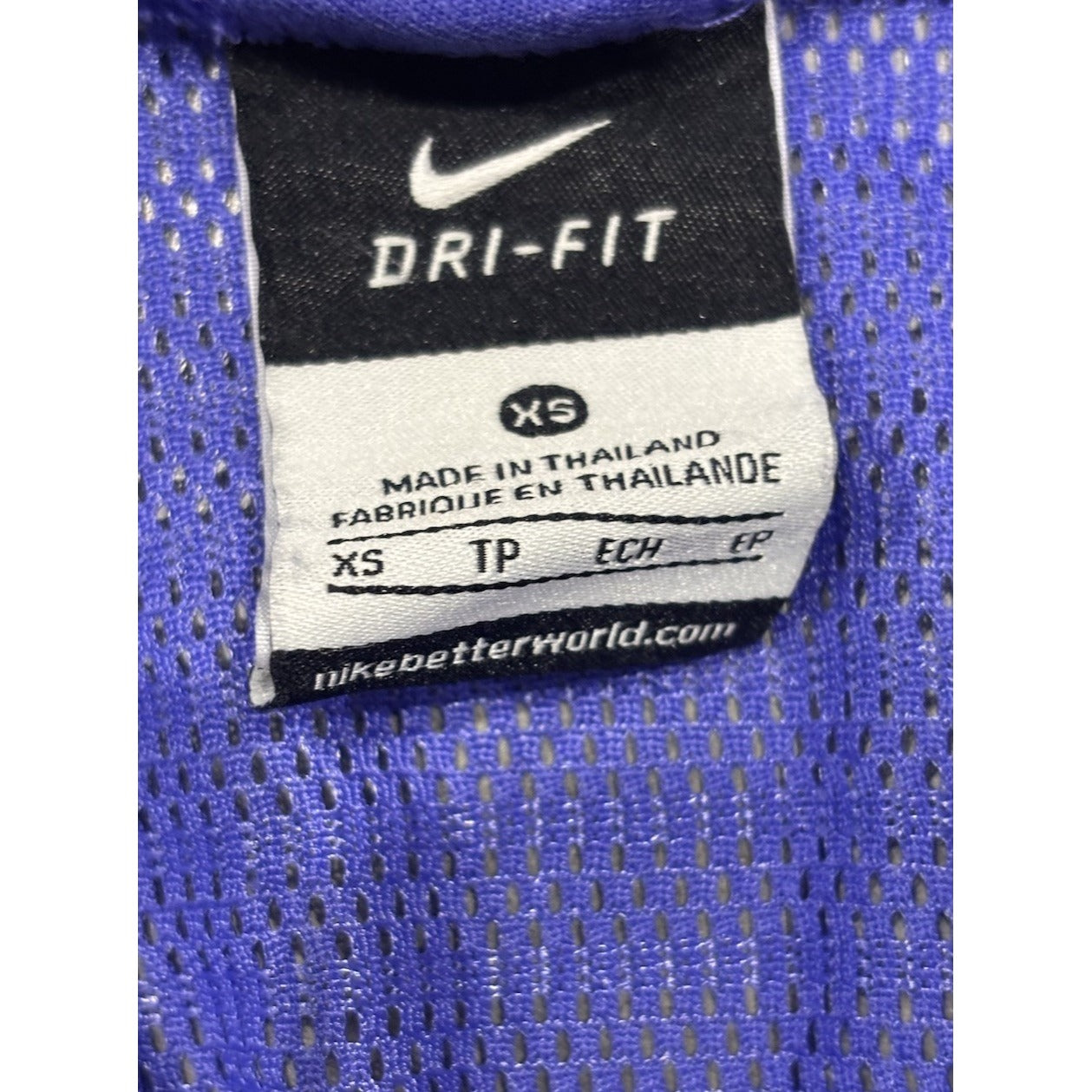 Nike Shirt Womens XS Purple Dri Fit Breath Performance Run Tennis Gym Tank