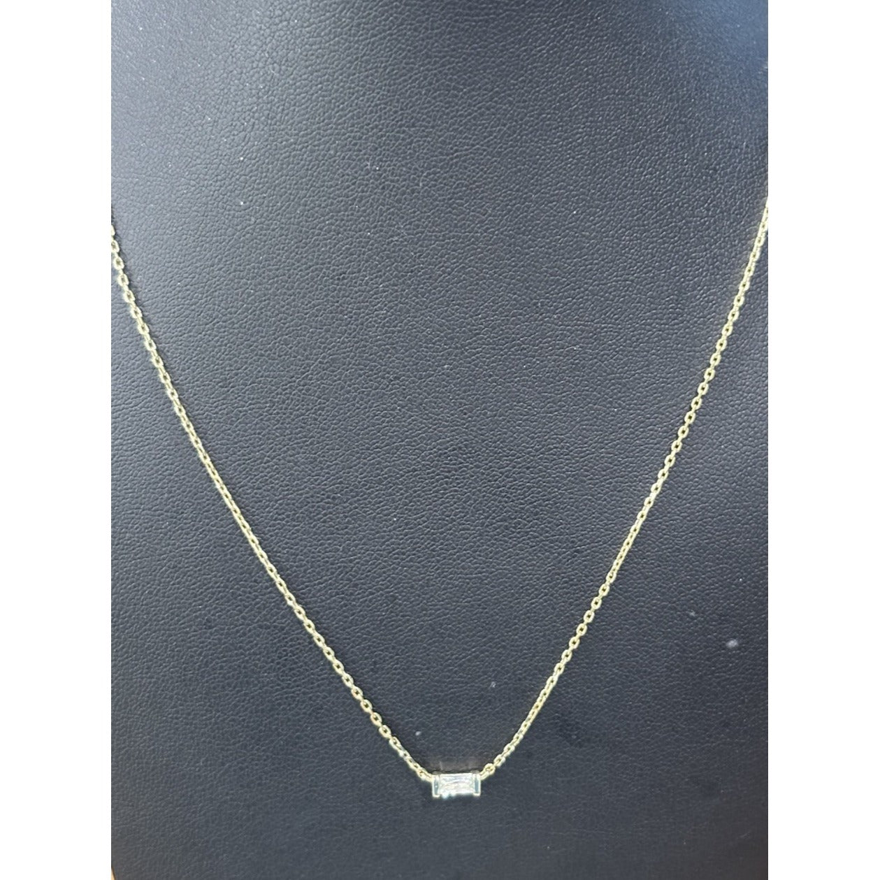 Kendra Scott Gold Juliette Necklace In Cubic Zirconia