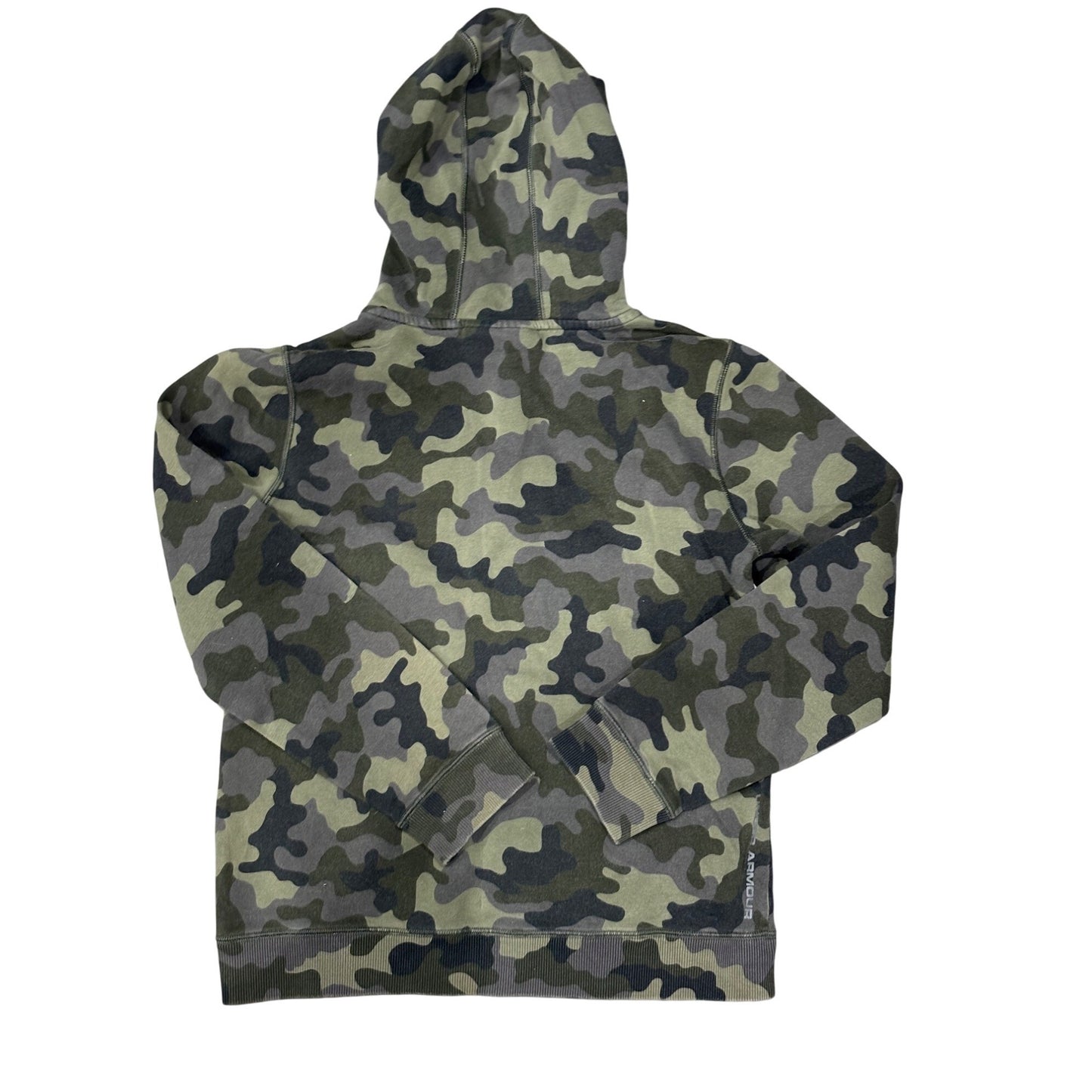 Under Armour Boys Camo Half-Zip Hoodie Large