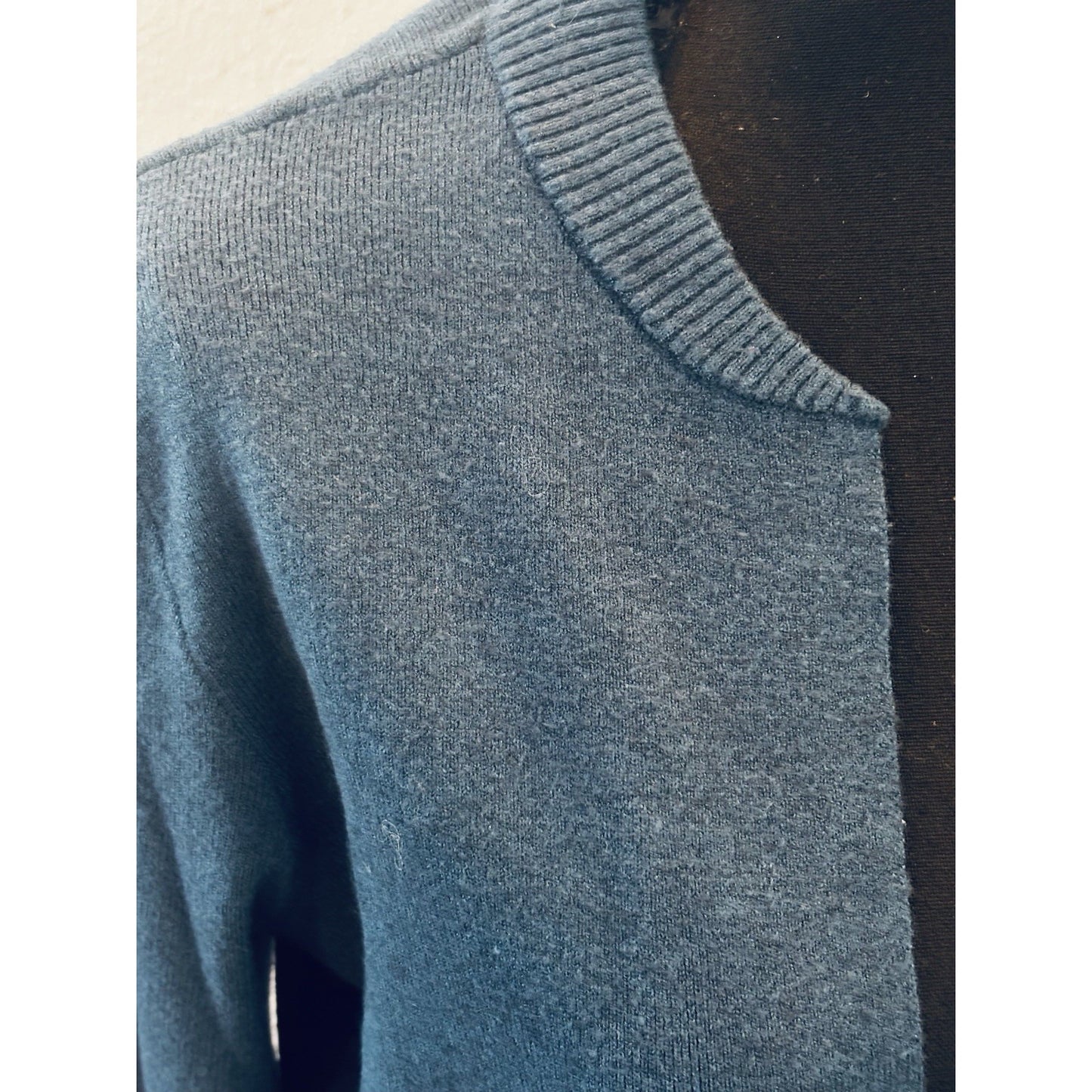 Teal Blue Long Cardigan Size Medium