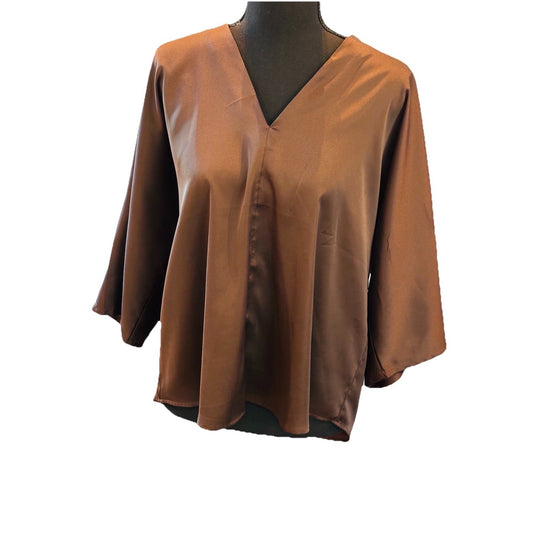 Banana Republic Women's V-NECK DOLMAN TOP, Afternoon Latte, Sz M