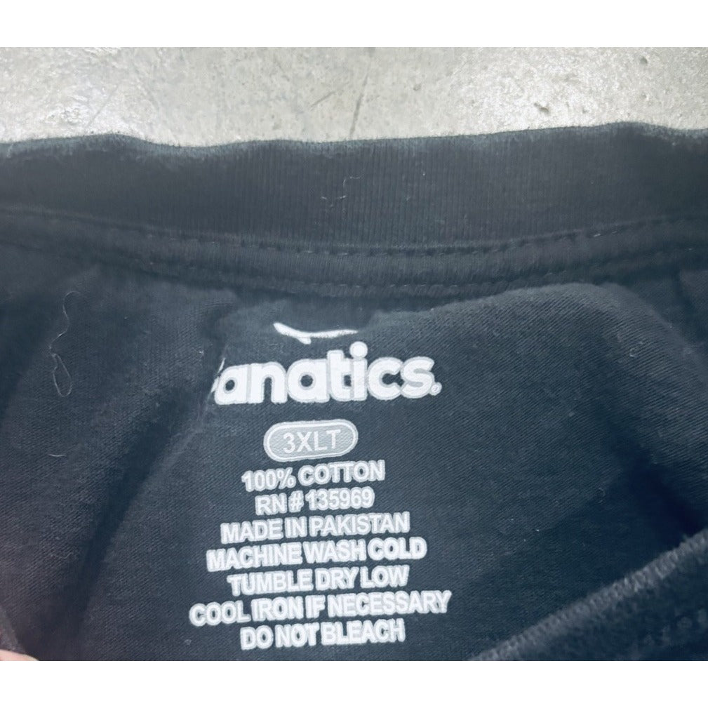 Fanatics Los Angeles Chargers Men’s Black Long Sleeve Shirt Size 3XLT