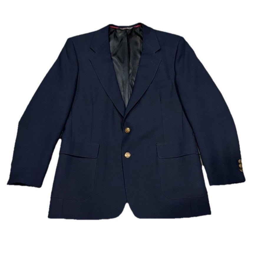 Levi Strauss & Co Blazer Mens 42R Blue Sport Coat Jacket Made USA Business Class