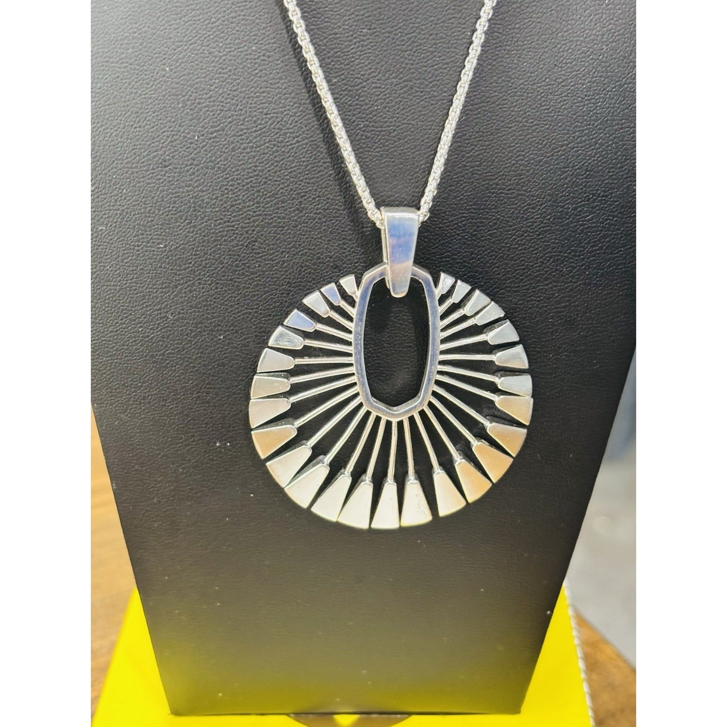 Kendra Scott Silver Long Deanne Necklace