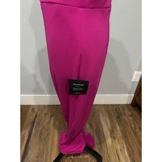 One-Shoulder Fuchsia Pink Long Jumpsuit By Lulus