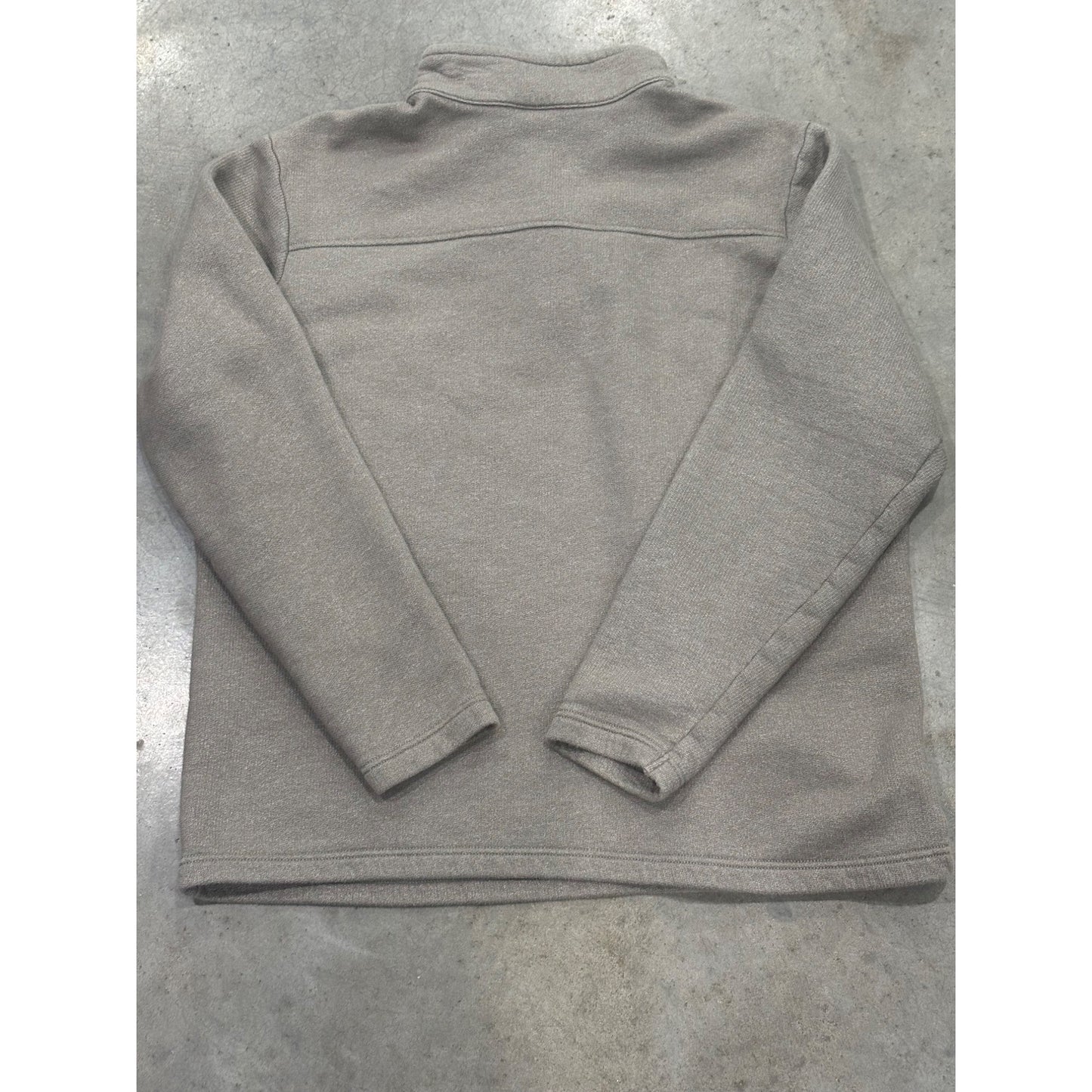 Columbia Sportswear Co. Mens Half-Zip Fleece Pullover Sweater Size XL Beige