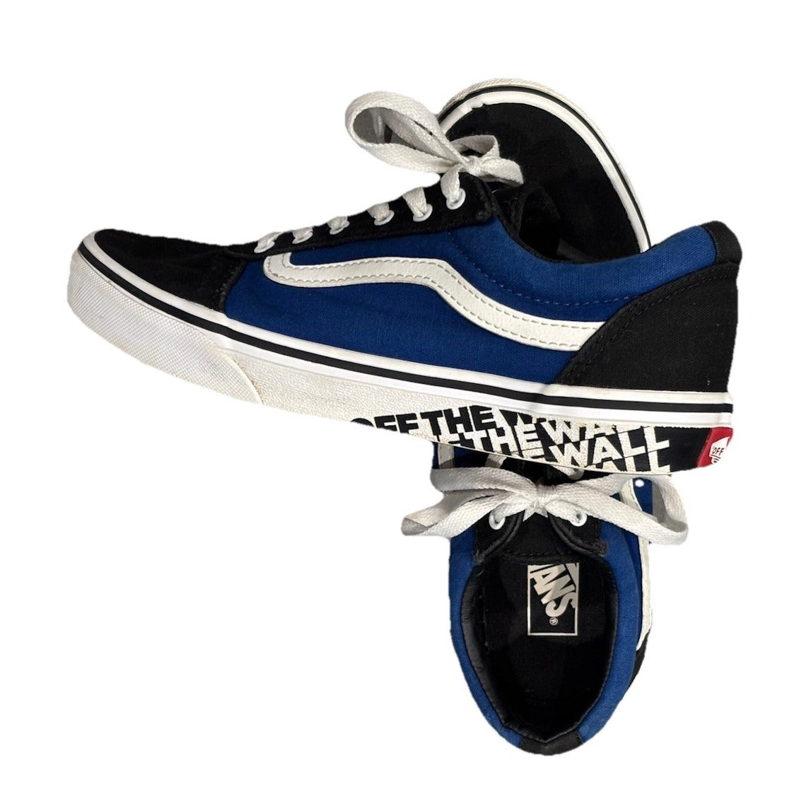 Vans Old Skool Shoes - Youth sz 6 Blue and Black